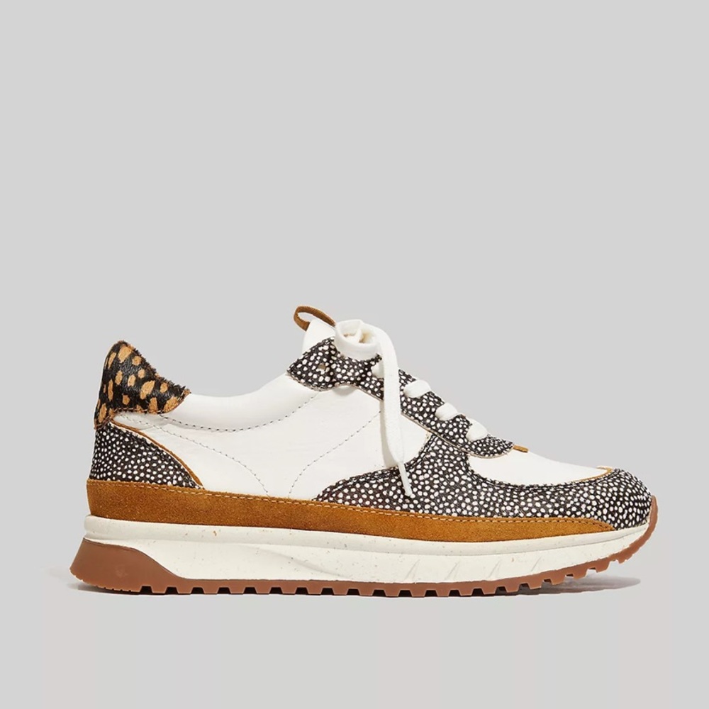 Madewell White and Black Sneakers